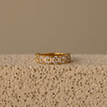 Diamond Round & Baguette Eternity Ring