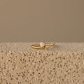 Opal & Diamond Bypass Ring