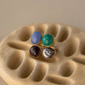 Ocean Gemstone Statement Ring