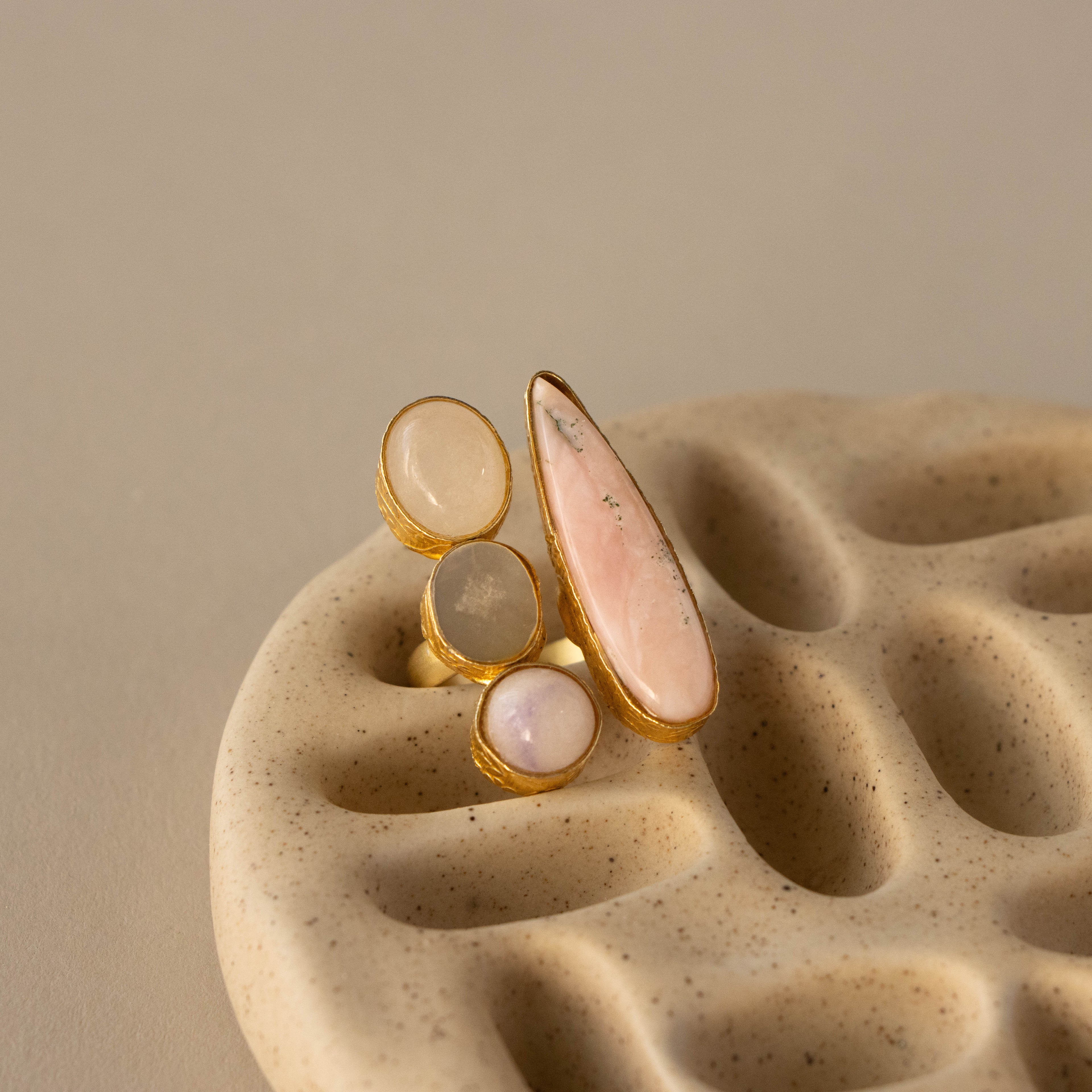 Festival Gemstone Statement Ring