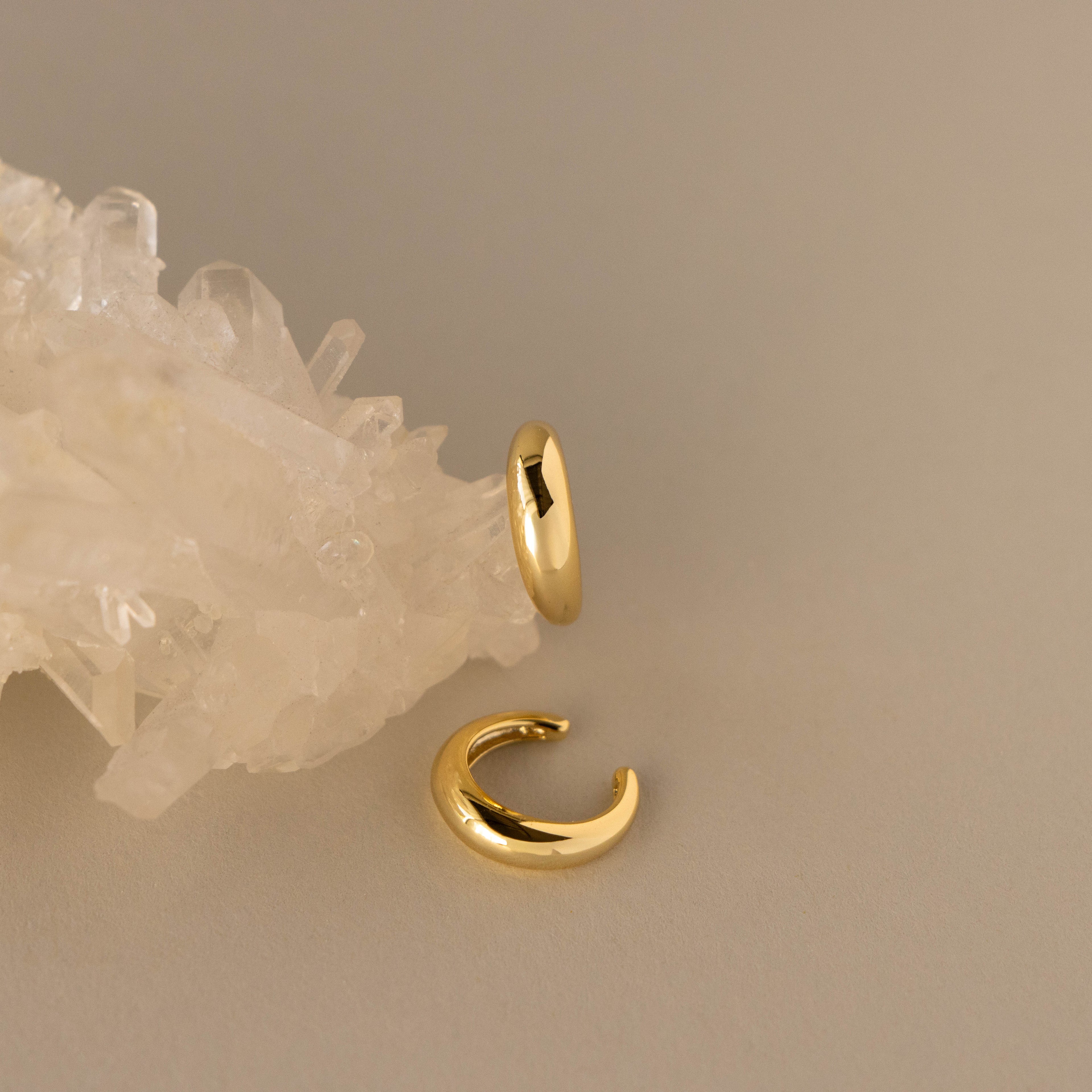 Dainty Dome Ear Cuffs