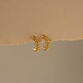 Spiral Hoop Studs