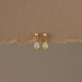 Pearl & Opal Teardrop Studs