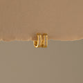 Pave Channel Link Hoops