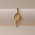 Vintage Gucci Swiss Shell Coil Gold Watch