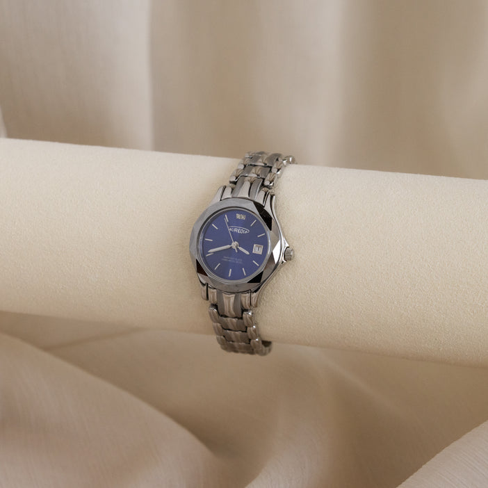 Vintage Aureole Bold Silver Watch