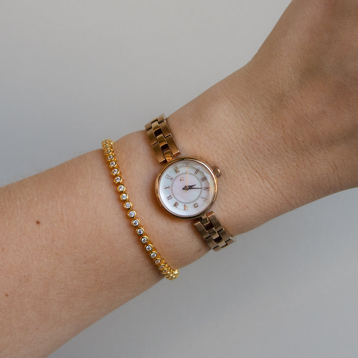 Vintage Canal 4℃ Rose Gold Watch