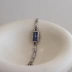 Vintage Citizen Ocean Rectangular Silver Watch