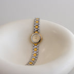 Vintage Marie Claire Round Two Tone Watch