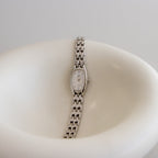 Vintage Citizen Opus Rectangular Silver Watch