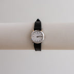 Vintage Burberry Swiss Checkered Silver Watch