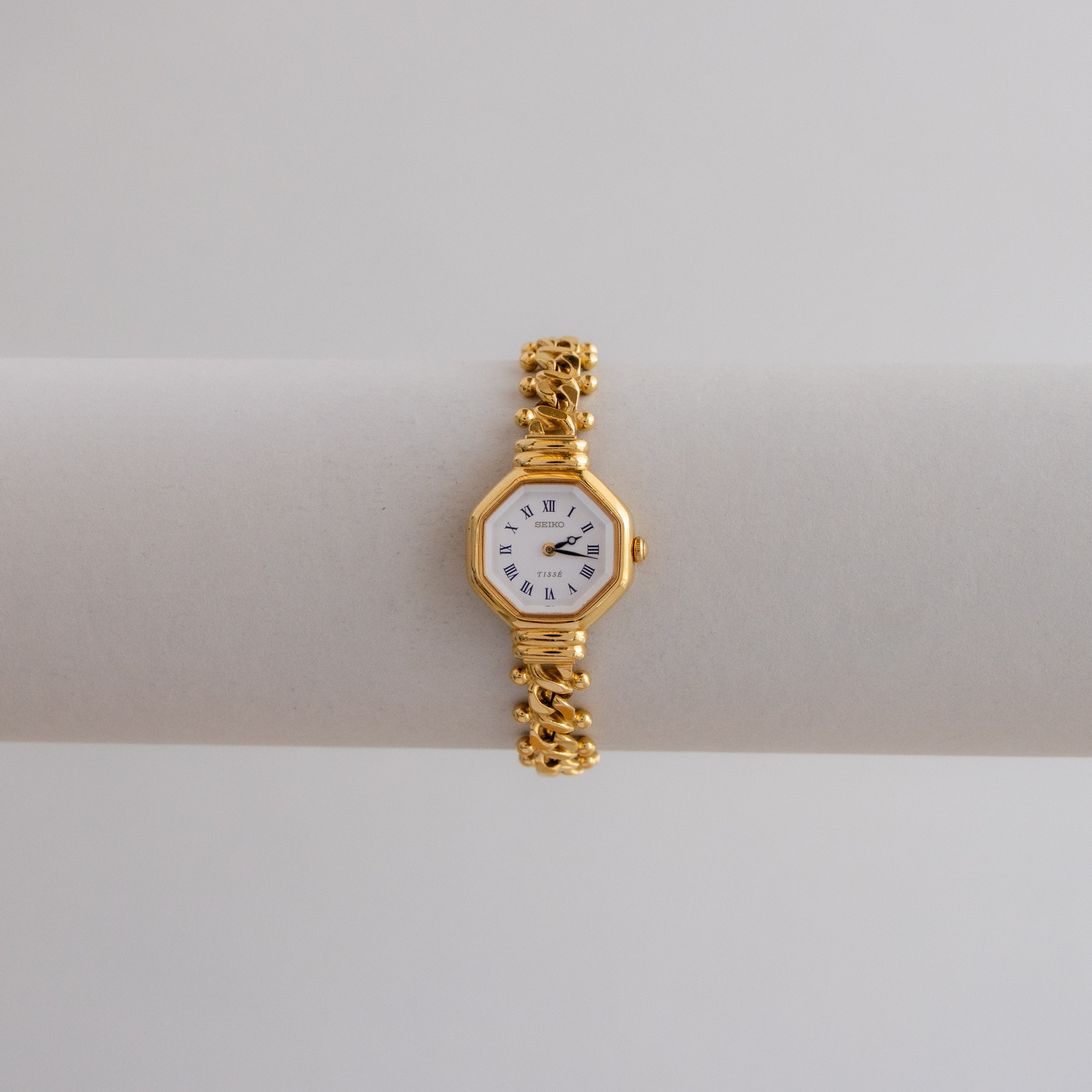 Rare Vintage Seiko Octagonal Gold Watch