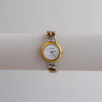 Vintage Sonia Rykiel Swiss Link Two Tone Watch
