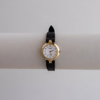 Rare Vintage Seiko Leather Straps Gold Watch