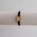 Vintage Rosemont Swiss Square Straps Gold Watch