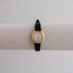 Vintage Seiko Roman Strap Gold Watch