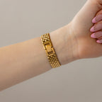 Vintage Givenchy Midnight Roman Gold Watch