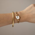 Vintage Rosemont Swiss Ornate Round Gold Watch