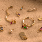 Dainty Birthstone Charm