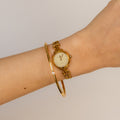 Rare Vintage Christian Bernard Chain Gold Watch