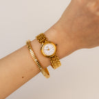 Vintage Adec Round Gold Watch