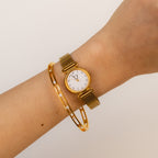 Vintage Seiko Bold Gold Watch