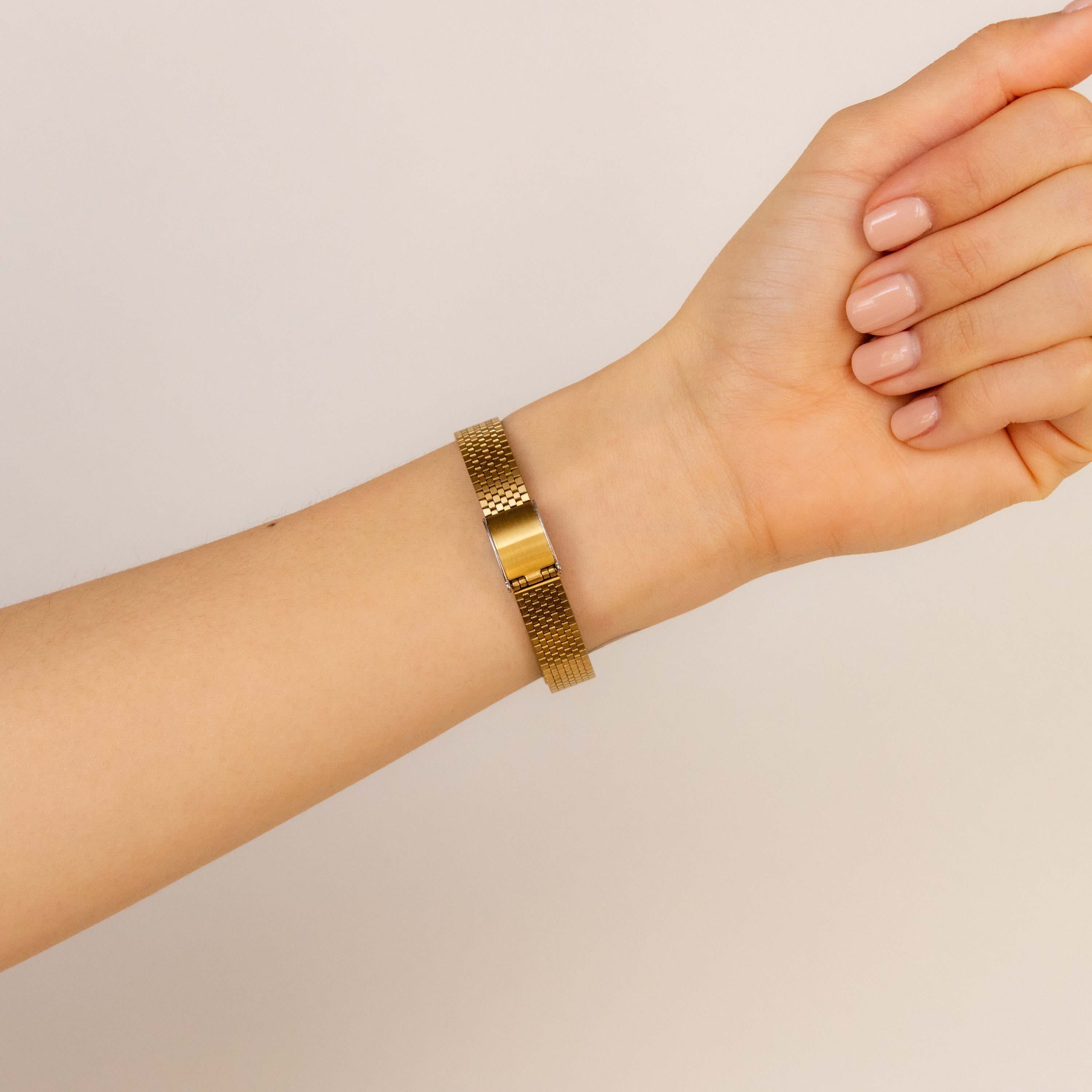 Vintage Seiko Bold Gold Watch