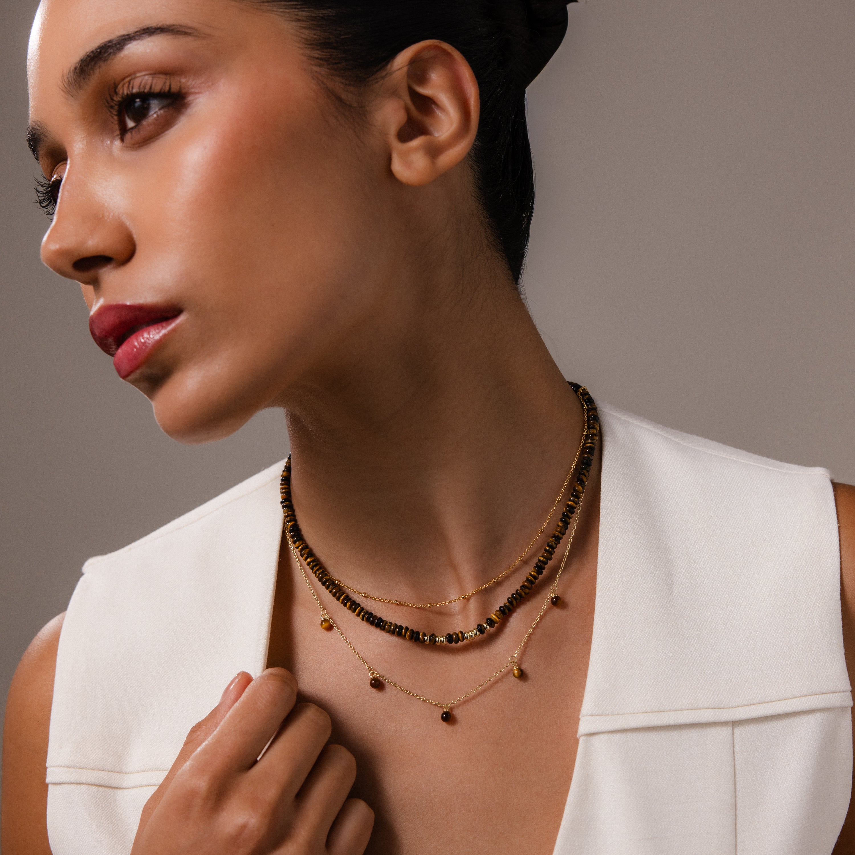 Satellite Cable Necklace