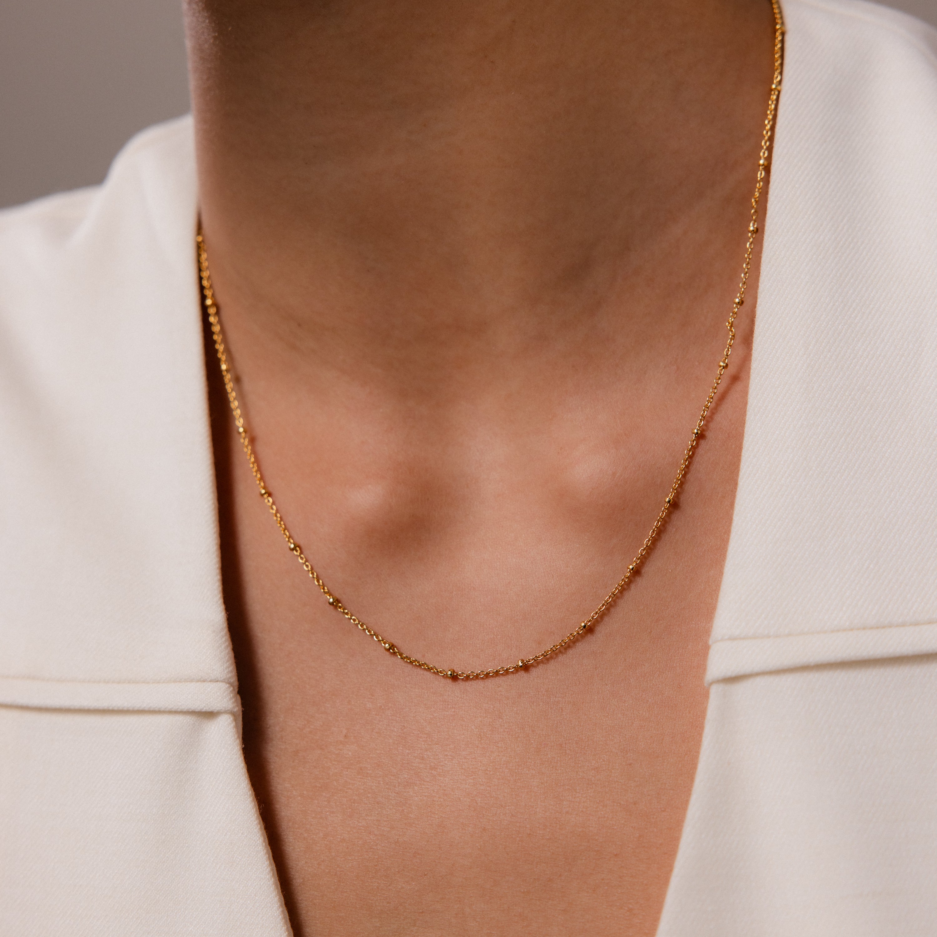Satellite Cable Necklace