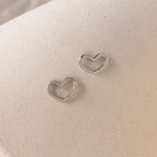 Ensemble de mousquetons en forme de cœur