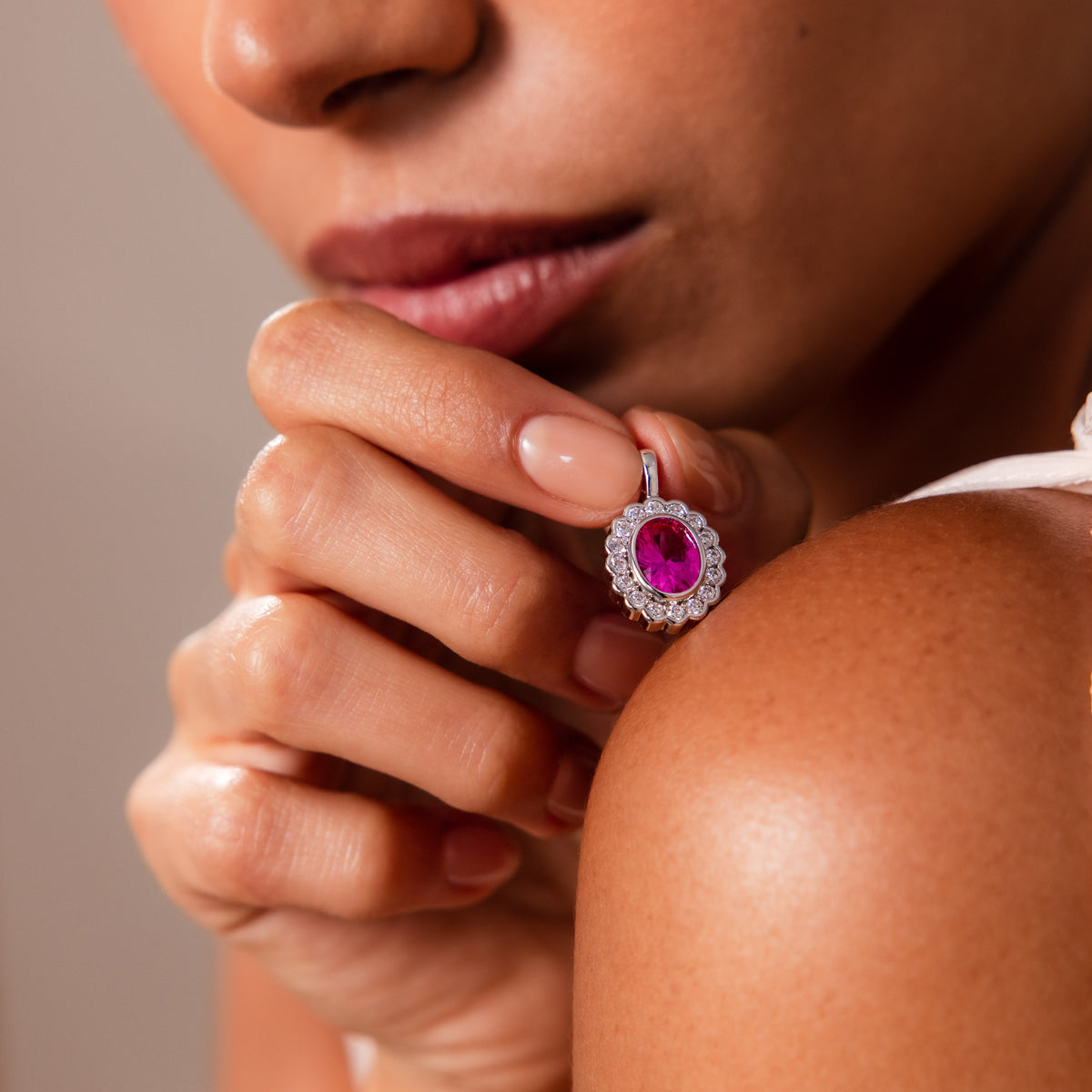 Heirloom Ruby Charm