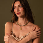 Jade Dragon Fortune Necklace in 18K Gold