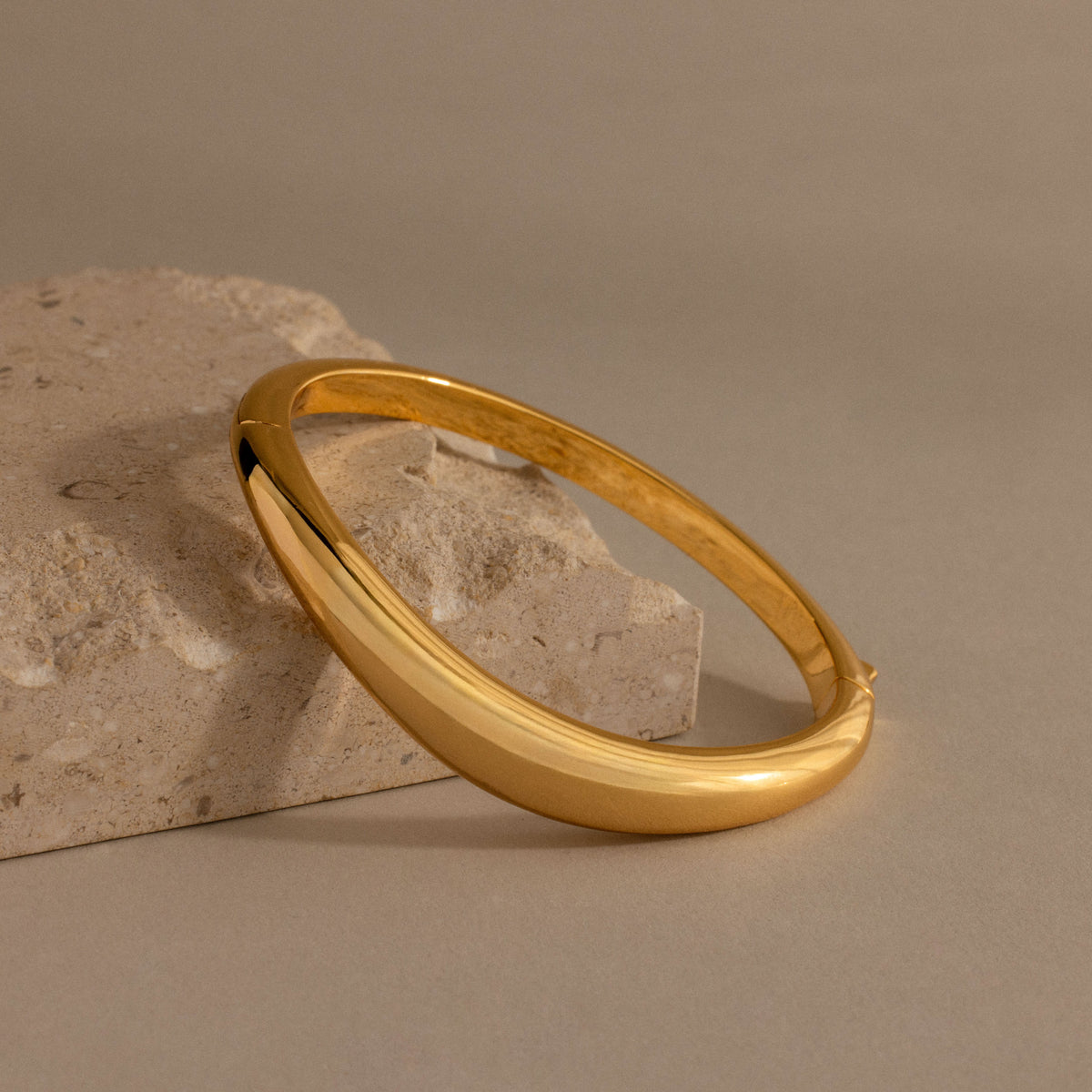 Curved Dome Bangle