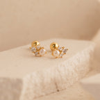 Angelina Pearl Studs
