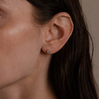 Medium Diamond Bezel Flat Back Studs