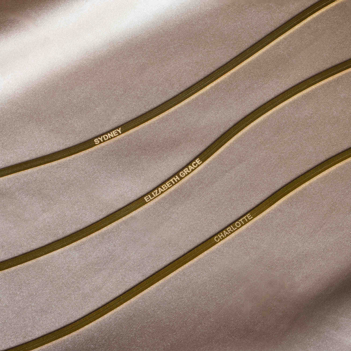 Engraved Herringbone Name Necklace