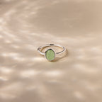 Jade Oval Ring