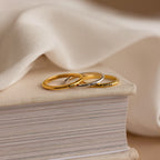 Engraved Tiny Name Ring