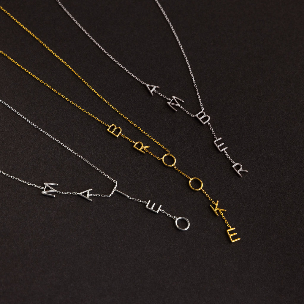 Lariat Name Necklace
