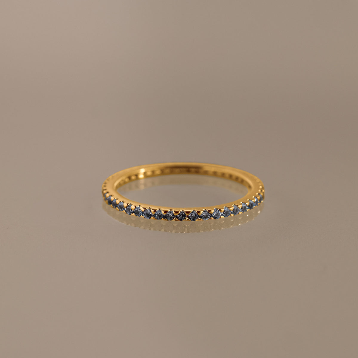 Eternity Aquamarine Ring