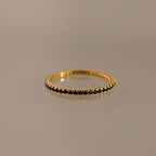 Eternity Onyx Ring
