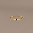 Thin Mini Birthstone Ring