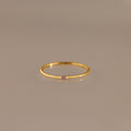Thin Mini Alexandrite Ring