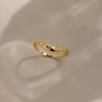 North Star Curve Dome Ring