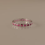 Eternity Bezel Ruby Ring