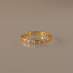 Eternity Bezel Alexandrite Ring
