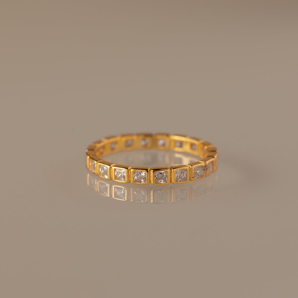 Eternity Bezel Diamond Ring