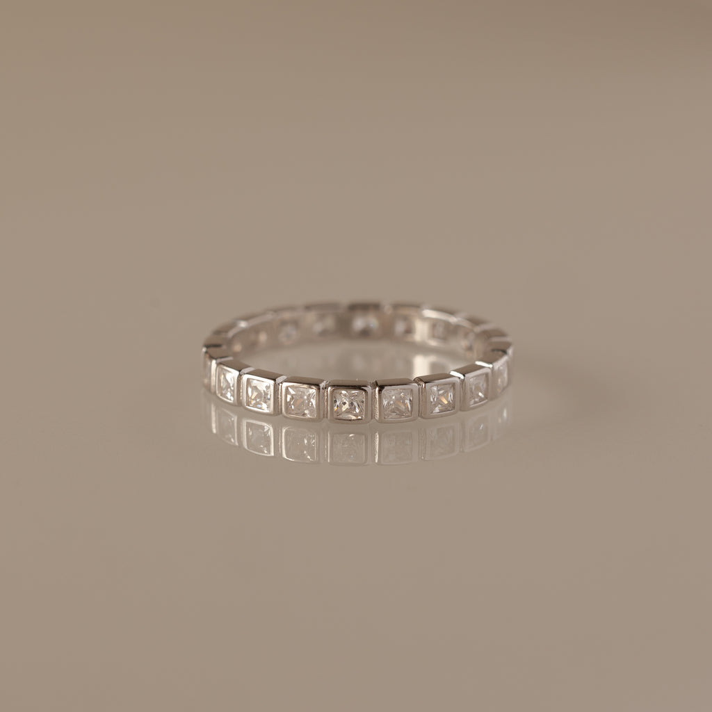 Eternity Bezel Diamond Ring