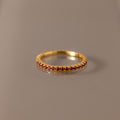 Endless Eternity Garnet Ring