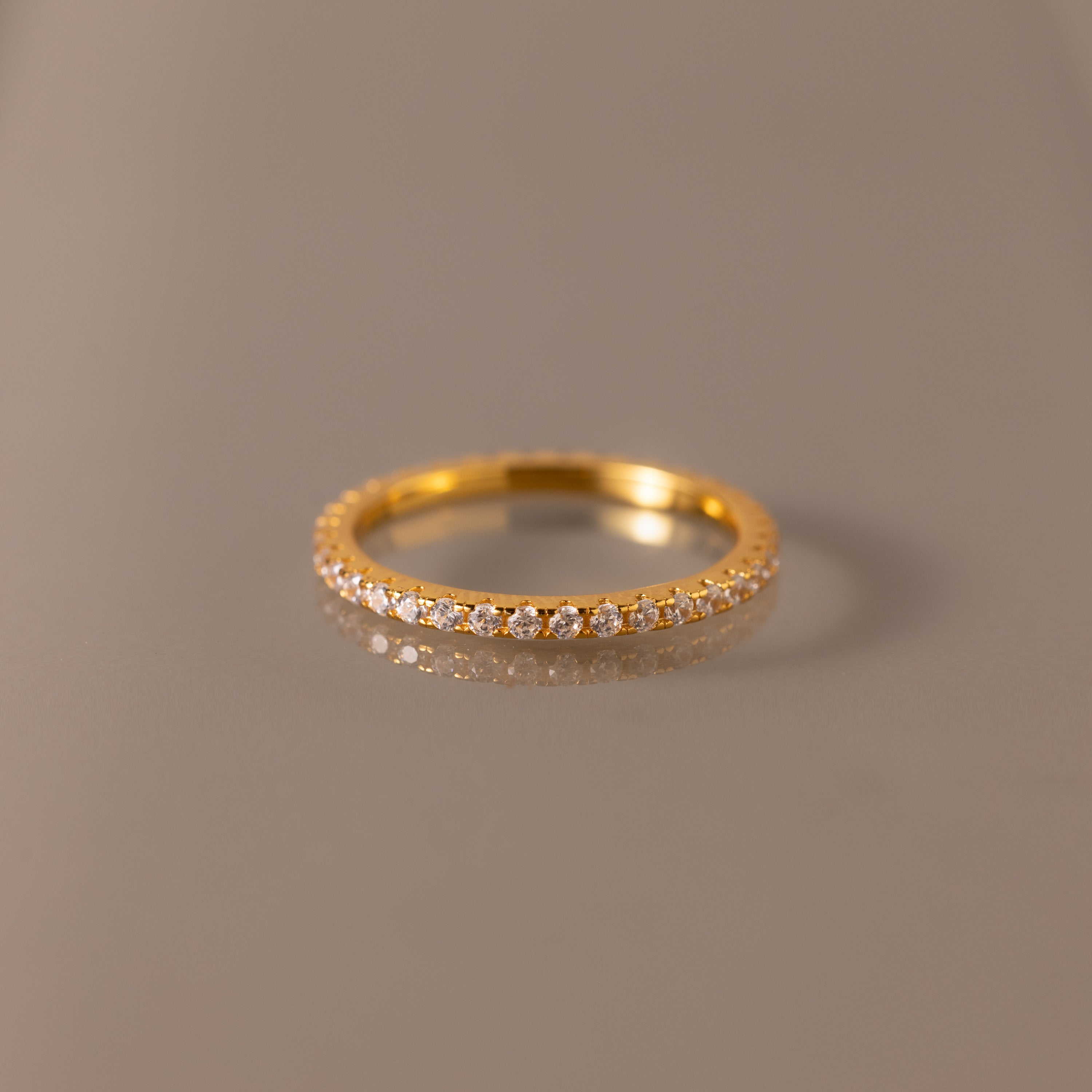 Endless Eternity Birthstone Ring